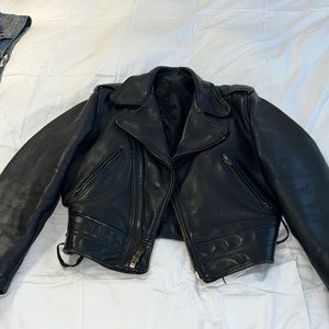 Leather jacket